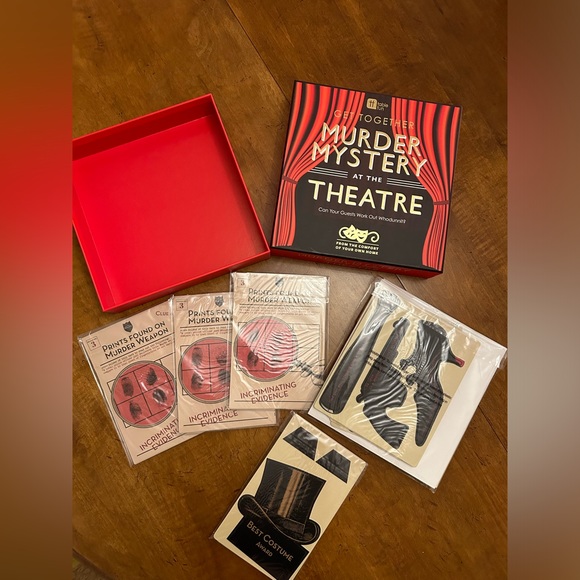 Table Fun Get Together Murder Mystery Game. New - Never Used. - Picture 8 of 12